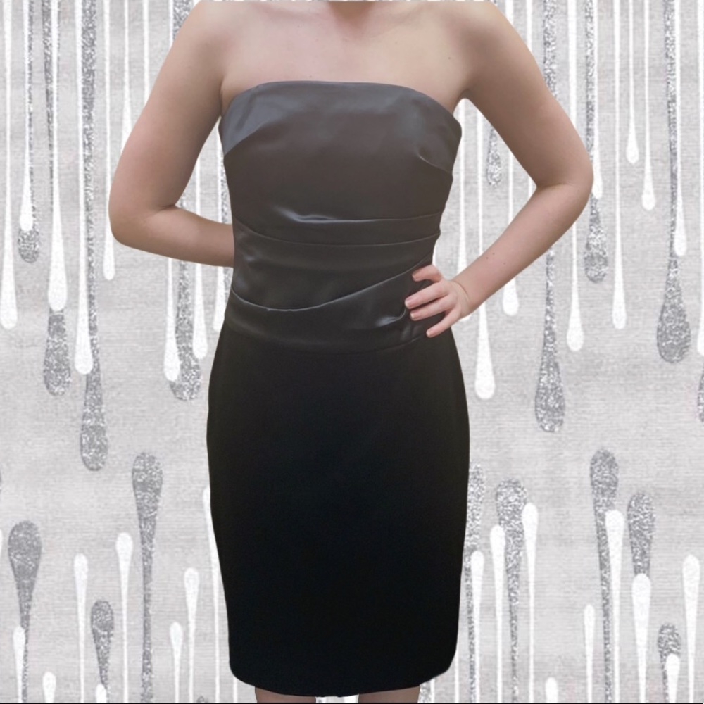 White House Black Market Strapless Dress